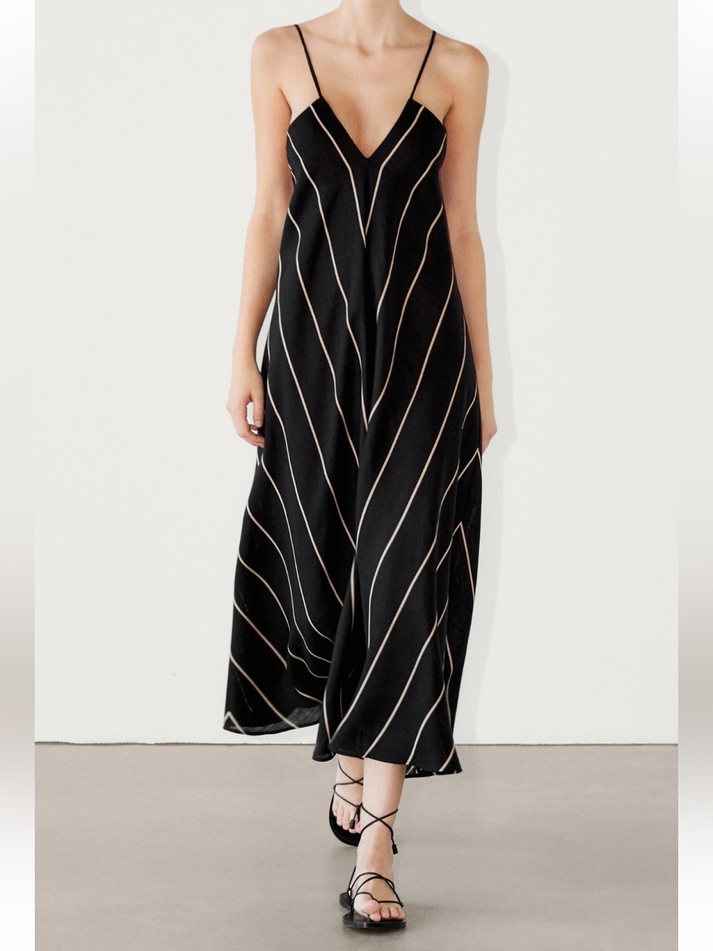 Massimo Dutti Linen Dress